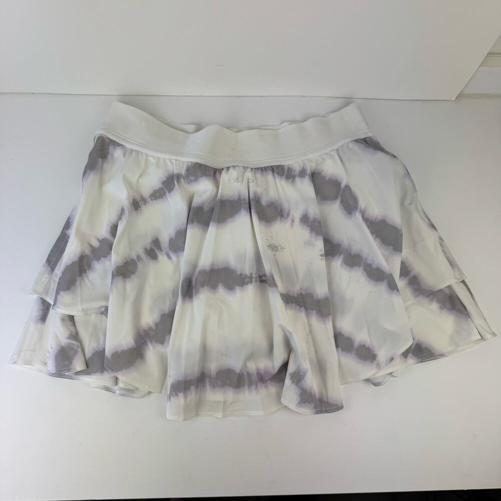 Lululemon Court Rival High-Rise Skirt Sz 10 Long - Transverse Lilac Multi - Picture 6 of 10